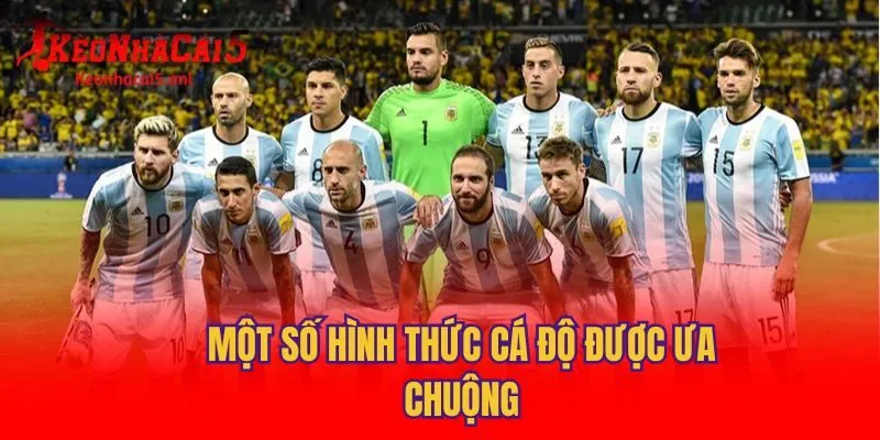 Một số hình thức cá độ được ưa chuộng